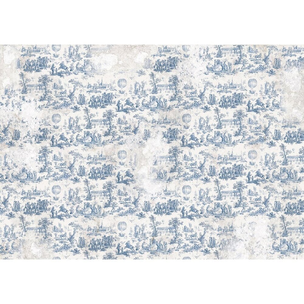 Ciao Bella Papercrafting Tissue Paper 69x49cm Toile de Jouy (HT018)