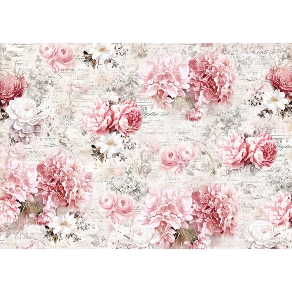 Ciao Bella Papercrafting Tissue Paper 69x49cm Flowers Dreams (HT019)
