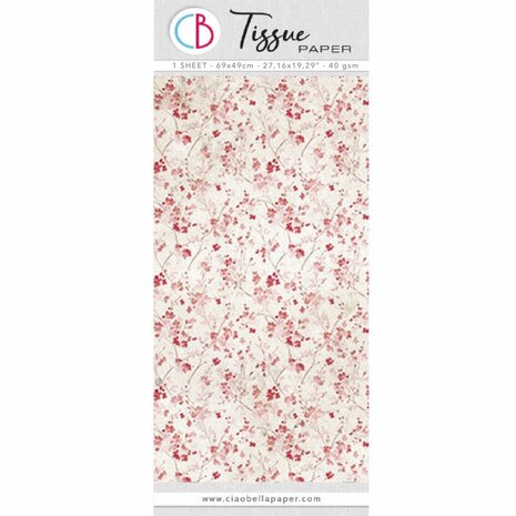 Ciao Bella Papercrafting Tissue Paper 69x49cm Liberty (HT022)