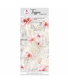 Ciao Bella Papercrafting Tissue Paper 69x49cm Scent of Flowers (HT023) Ciao Bella Papercrafting Tissue Paper 69x49cm Scent of Flowers (HT023)