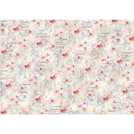 Ciao Bella Papercrafting Tissue Paper 69x49cm Scent of Flowers (HT023) Ciao Bella Papercrafting Tissue Paper 69x49cm Scent of Flowers (HT023)