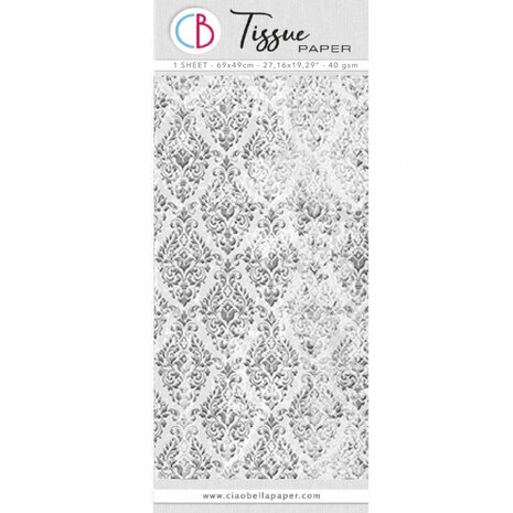 Ciao Bella Papercrafting Tissue Paper 69x49cm Tapestry of Time (HT026) Ciao Bella Papercrafting Tissue Paper 69x49cm Tapestry of Time (HT026)
