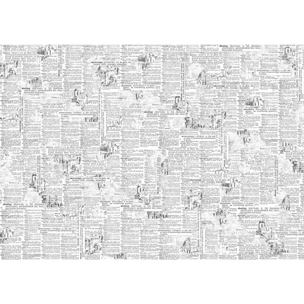 Ciao Bella Papercrafting Tissue Paper 69x49cm News (HT029)