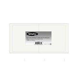 HobbyGross Storage Cards & Envelopes 10x10cm Pure White (SS129)