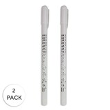 Nuvo White Gel Pens (2pcs) (124N)