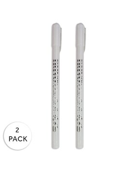 Nuvo White Gel Pens (2pcs) (124N)