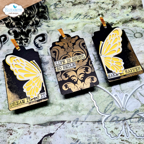 Elizabeth Craft Designs Journal Elements A5 Clear Stamps Script From the Past (CS343) Elizabeth Craft Designs Journal Elements A5 Clear Stamps Script From the Past (CS343)