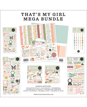 Carta Bella That's My Girl 12x12 Inch Mega Bundle (CBG418050) Carta Bella That's My Girl 12x12 Inch Mega Bundle (CBG418050)