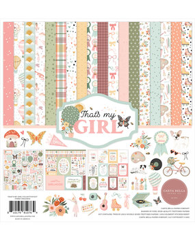 Carta Bella That's My Girl 12x12 Inch Collection Kit (CBG418016) Carta Bella That's My Girl 12x12 Inch Collection Kit (CBG418016)