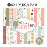 Carta Bella That's My Girl 6x6 Inch Mega Pad (CBG418031)