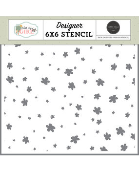 Carta Bella That's My Girl Stencil Wildflower (CBG418033) Carta Bella That's My Girl Stencil Wildflower (CBG418033)