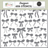 Carta Bella That's My Girl Stencil The Best Bows (CBG418034)