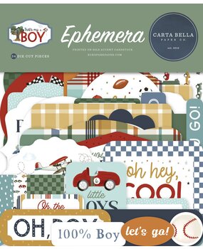 Carta Bella That's My Boy Ephemera (CBB419024) Carta Bella That's My Boy Ephemera (CBB419024)