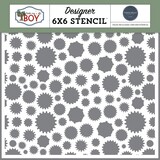 Carta Bella That's My Boy Stencil Tinkering Gears (CBB419034)