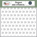 Carta Bella That's My Boy Stencil Awesome Kid Arrows (CBB419035)