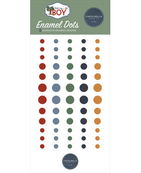 Carta Bella That's My Boy Enamel Dots (CBB419028) Carta Bella That's My Boy Enamel Dots (CBB419028)