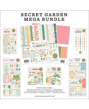 Carta Bella Secret Garden 12x12 Inch Mega Bundle (CBGD421050) Carta Bella Secret Garden 12x12 Inch Mega Bundle (CBGD421050)