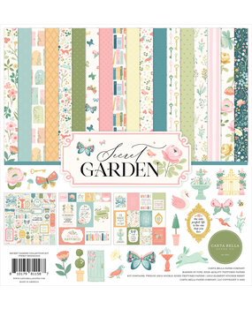 Carta Bella Secret Garden 12x12 Inch Collection Kit (CBGD421016) Carta Bella Secret Garden 12x12 Inch Collection Kit (CBGD421016)