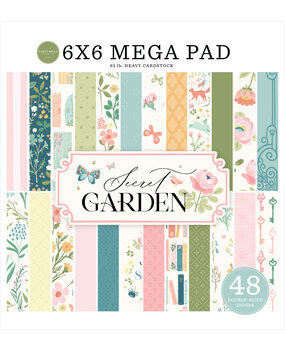 Carta Bella Secret Garden 6x6 Inch Mega Pad (CBGD421031) Carta Bella Secret Garden 6x6 Inch Mega Pad (CBGD421031)