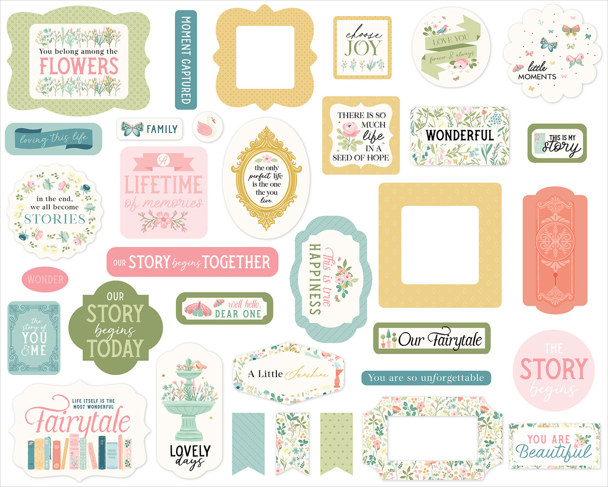 Carta Bella Secret Garden Ephemera (CBGD421024) Carta Bella Secret Garden Ephemera (CBGD421024)