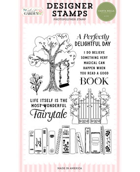 Carta Bella Secret Garden Clear Stamps Enchanted Library (CBGD421044) Carta Bella Secret Garden Clear Stamps Enchanted Library (CBGD421044)