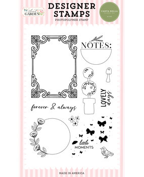 Carta Bella Secret Garden Clear Stamps Little Moments (CBGD421045) Carta Bella Secret Garden Clear Stamps Little Moments (CBGD421045)