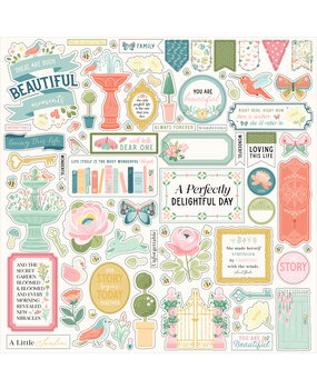 Carta Bella Secret Garden 12x12 Inch Element Sticker (CBGD421014) Carta Bella Secret Garden 12x12 Inch Element Sticker (CBGD421014)