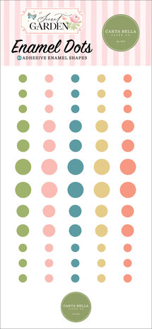 Carta Bella Secret Garden Enamel Dots (CBGD421028) Carta Bella Secret Garden Enamel Dots (CBGD421028)