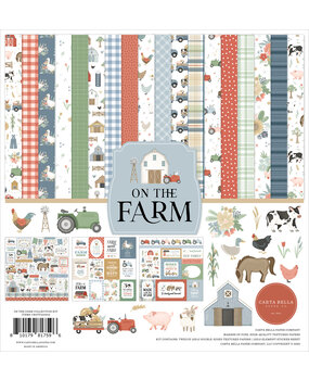 Carta Bella On The Farm 12x12 Inch Collection Kit (CBOTF422016) Carta Bella On The Farm 12x12 Inch Collection Kit (CBOTF422016)