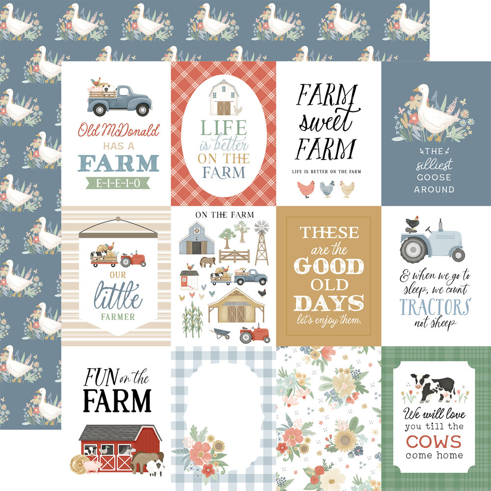 Carta Bella On The Farm 12x12 Inch Collection Kit (CBOTF422016) Carta Bella On The Farm 12x12 Inch Collection Kit (CBOTF422016)