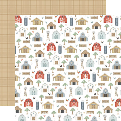 Carta Bella On The Farm 12x12 Inch Collection Kit (CBOTF422016) Carta Bella On The Farm 12x12 Inch Collection Kit (CBOTF422016)