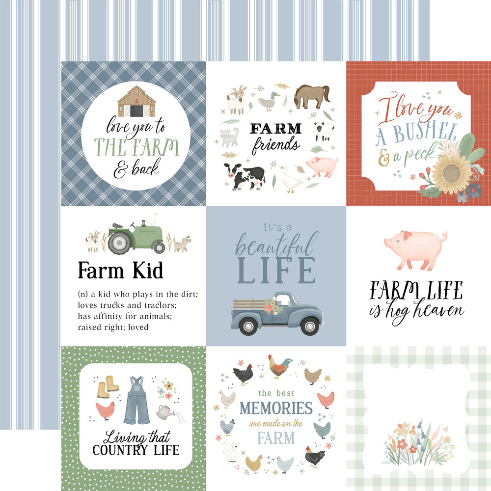 Carta Bella On The Farm 12x12 Inch Collection Kit (CBOTF422016) Carta Bella On The Farm 12x12 Inch Collection Kit (CBOTF422016)