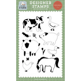 Carta Bella On The Farm Clear Stamps Farm Animals (CBOTF422040)