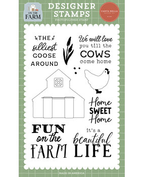 Carta Bella On The Farm Clear Stamps Cows Come Home (CBOTF422041)