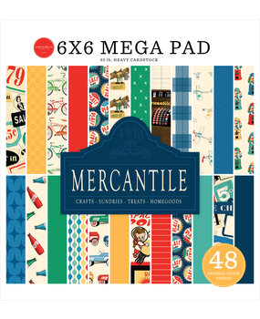 Carta Bella Mercantile 6x6 Inch Mega Pad (CBM423031) Carta Bella Mercantile 6x6 Inch Mega Pad (CBM423031)