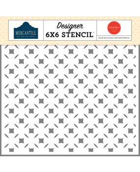 Carta Bella Mercantile Stencil Thrifted Geometric (CBM423033) Carta Bella Mercantile Stencil Thrifted Geometric (CBM423033)