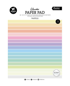 Studio Light Essentials Pastels A4 Paper Pad (SL-ES-UPP298) Studio Light Essentials Pastels A4 Paper Pad (SL-ES-UPP298)