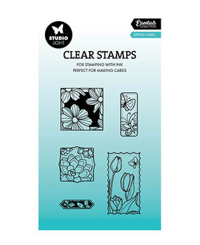 Studio Light Essentials Clear Stamps Spring Labels (SL-ES-STAMP811) Studio Light Essentials Clear Stamps Spring Labels (SL-ES-STAMP811)