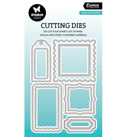 Studio Light Essentials Snijmal Label Assortment (SL-ES-CD979) Studio Light Essentials Snijmal Label Assortment (SL-ES-CD979)