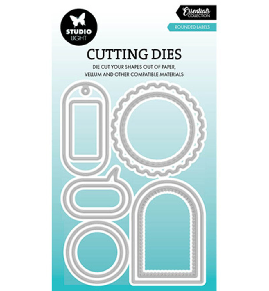 Studio Light Essentials Snijmal Rounded Labels (SL-ES-CD980)
