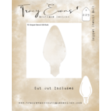 Tracy Evans Bulb 4x4 Inch Snippet Stencil (SS009)
