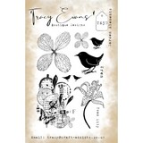 Tracy Evans Garden Elements A5 Clear Stamp (TE030)