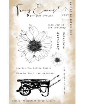 Tracy Evans The Wonder Of Nature A6 Clear Stamp (TE014) Tracy Evans The Wonder Of Nature A6 Clear Stamp (TE014)