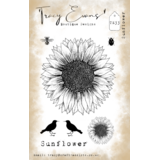 Tracy Evans Sunflower A6 Clear Stamp (TE033)