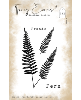 Tracy Evans Fern A7 Clear Stamp (TE003) Tracy Evans Fern A7 Clear Stamp (TE003)