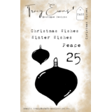 Tracy Evans Christmas Wishes A7 Clear Stamp (TE022)