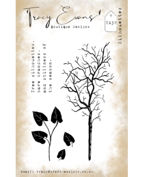 Tracy Evans Silhouettes A7 Clear Stamp (TE038) Tracy Evans Silhouettes A7 Clear Stamp (TE038)