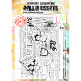 AALL and Create Clear Stamp Set A4 Pencilled Flower (AALL-TP-160)*