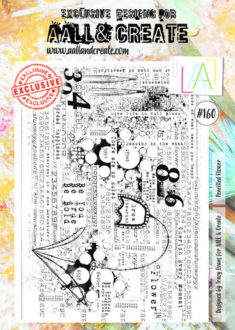 AALL and Create Clear Stamp Set A4 Pencilled Flower (AALL-TP-160) AALL and Create Clear Stamp Set A4 Pencilled Flower (AALL-TP-160)