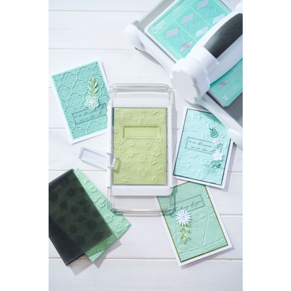 Sizzix Stacey Park Dimensional Diffuser Rectangle Starter Set (666780 ...